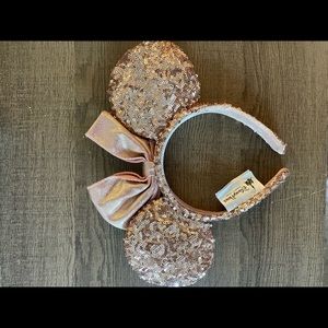 Rose Gold Minnie Mouse Ears